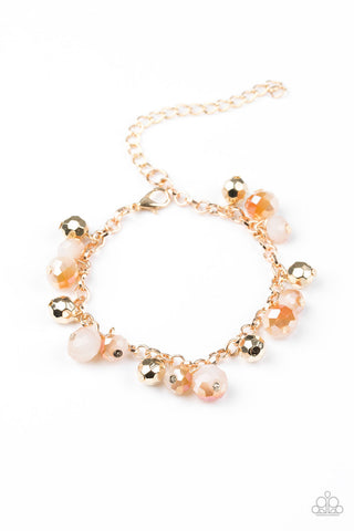 Brilliantly Burlesque Gold Paparazzi Bracelet