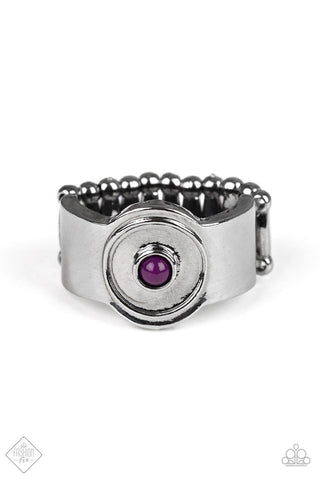 Can't BEAD That Purple Paparazzi Ring