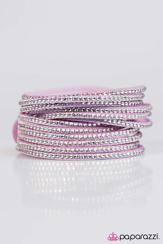 Do The Hustle Purple Paparazzi Bracelet