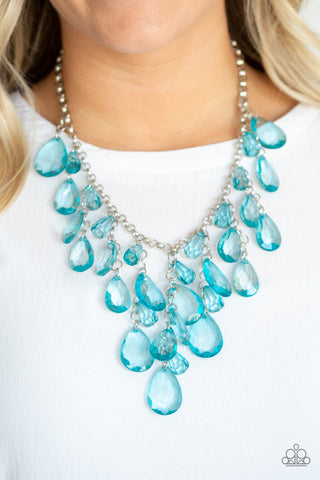 Irresistible Iridescence Blue Paparazzi Necklace