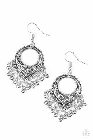 On a Wing and a PRAIRIE Silver Paparazzi Earrings
