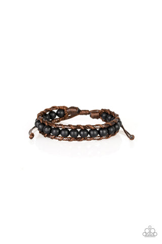 Rural Rover Brown Paparazzi Bracelet