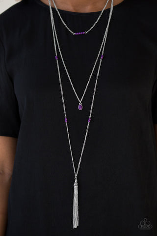 SANDSTONE Castles Purple Paparazzi Necklace