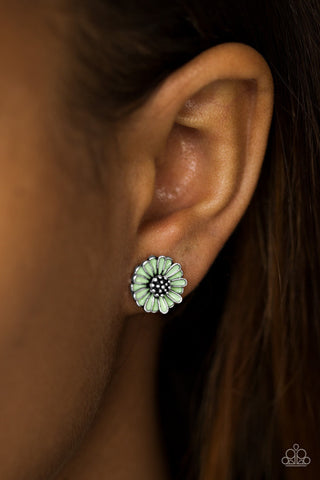 Whimsical Wisteria Green Paparazzi Earrings